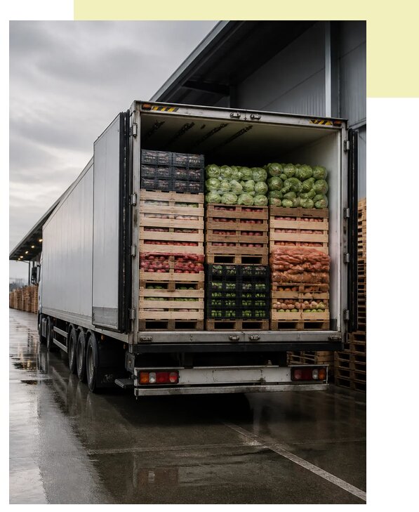 Перевозка плодоовощной продукции в Мелеуз по цене от 5115 р. | Агросервис-Млз