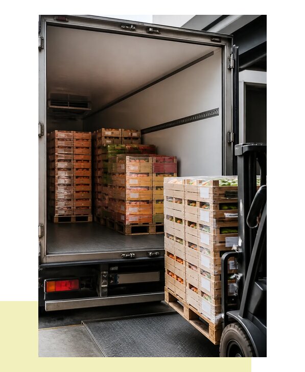 Перевозка сельхозпродукции на паллетах с доставкой в Мелеуз